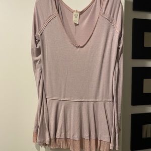 Free People lavender top